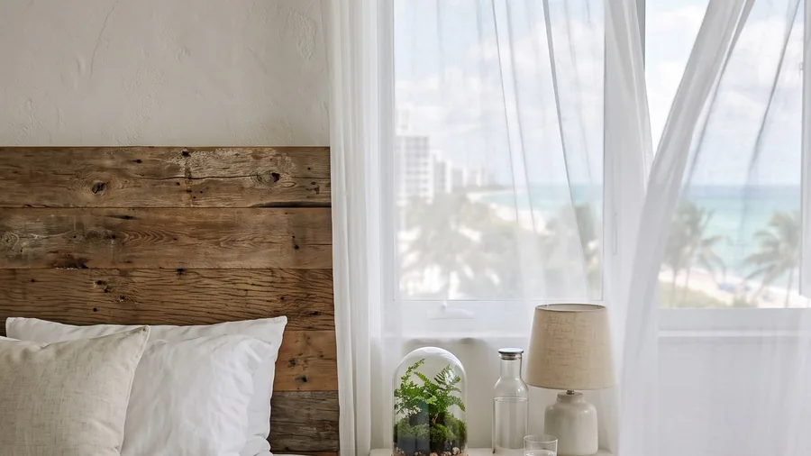 Illustrative image for 1 Hotel South Beach: Reclaimed timber, living moss and 600 feet of Atlantic beach at the door