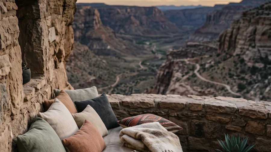 Illustrative image for Alila Jabal Akhdar: A stone hotel on the rim of a canyon, two thousand metres above the Omani heat